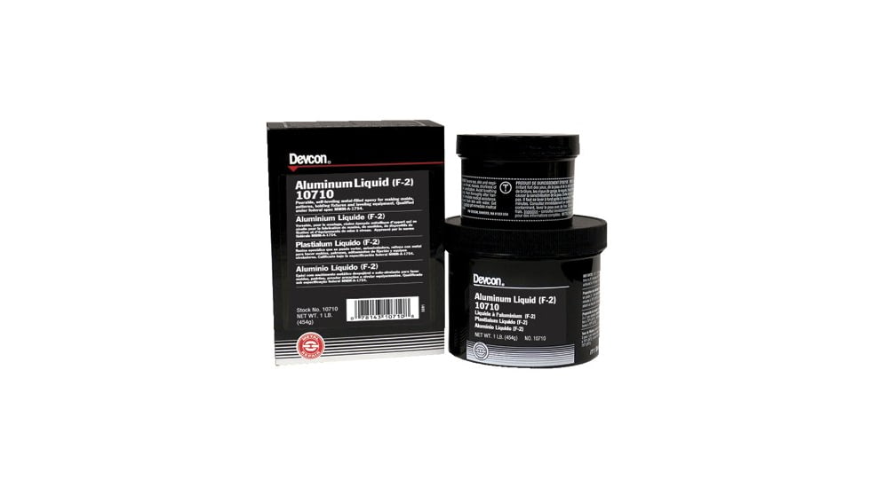 Devcon 1-lb Aluminum Liquid F-2 230-10710, Unit EA
