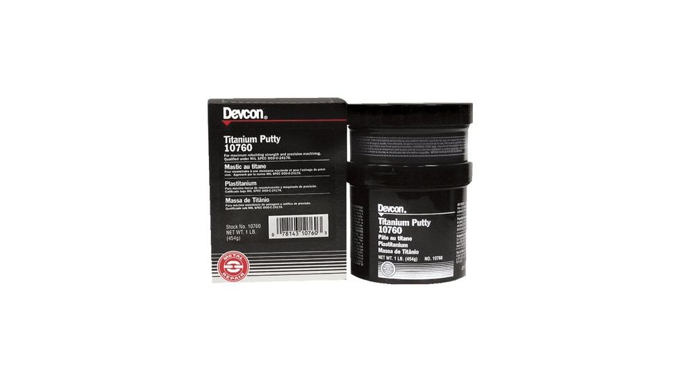 Devcon 1 Titanium Putty 230-10760, Unit EA
