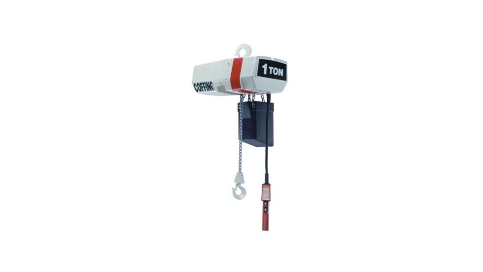 Coffing Hoists 1 Ton Ec Electric Chainhoist 1 5011117157, Unit EA