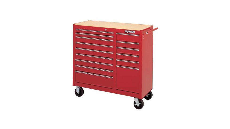 Waterloo 10 Drawer Tool Cart 797-WI-1510, Unit EA