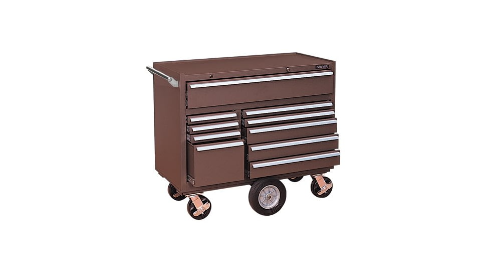 Kennedy Mfg 10284 Roller Cabinet 10-drawer 444-4410B, Unit EA