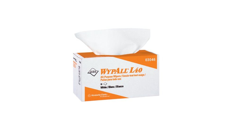 Kimberly Clark 9.8x16.4in White Wypallplus Wi 412-05790, Unit CS