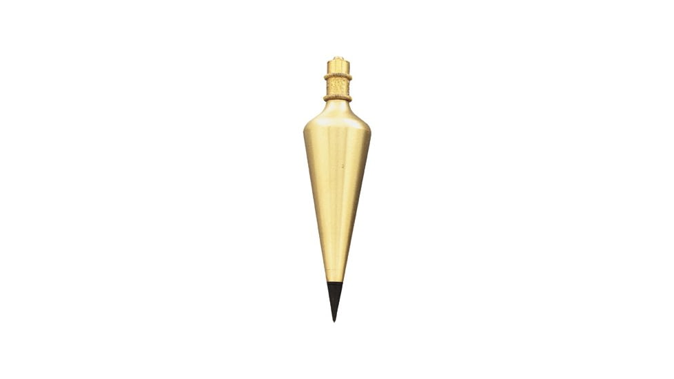 General Tools 16-oz Brass Plumb Bob 318-800-16, Unit EA