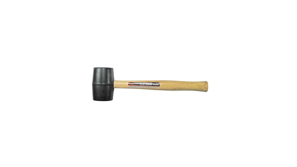 Pony 16 Oz Rubber Mallet Woodhdl 018-61-116, Unit EA