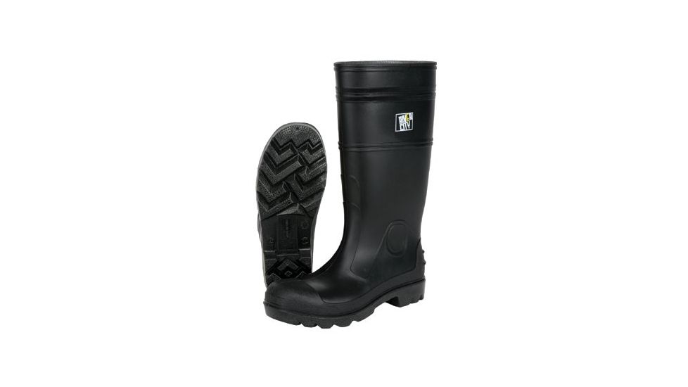 River City 16in Pvc Knee Boot Mens Plain 611-PBP1207, Unit PK