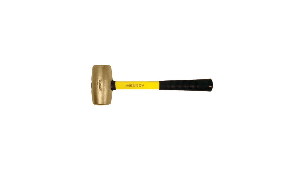 Ampco Safety Tools 6 Lb Mallet W/fiberglasshandle 065-M-3FG, Unit EA