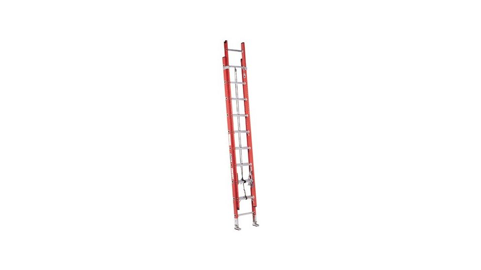 Louisville Ladder 20ft D-rung 2 Section Extladde 443-FE7220, Unit EA
