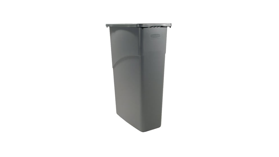 Rubbermaid 23gal Slimjim Xl Wast 640-3540-GRAY, Unit EA