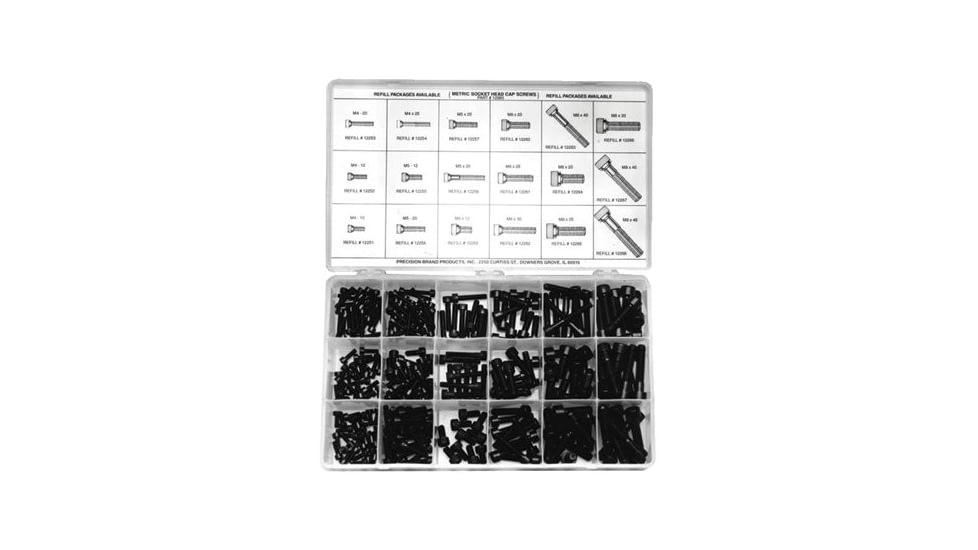 ORS Nasco 255pc Metric Cap Screw Kit 605-12980, Unit PK