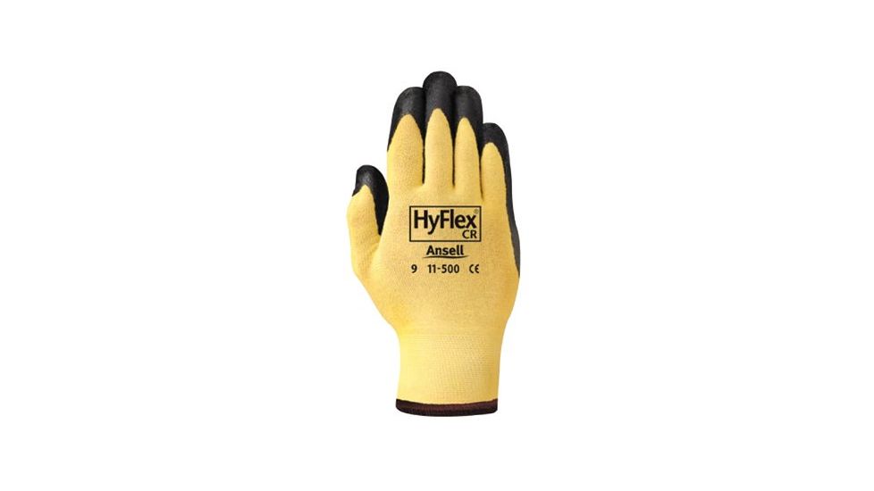 Ansell Healthcare High Flex Cr Black Foamnitrile 012-11-500-6, Unit CS