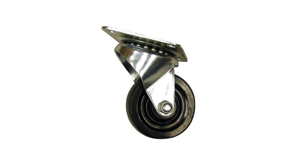 EZ Roll 3in Hard Rubber Swivel W/brake 5011122786, Unit EA
