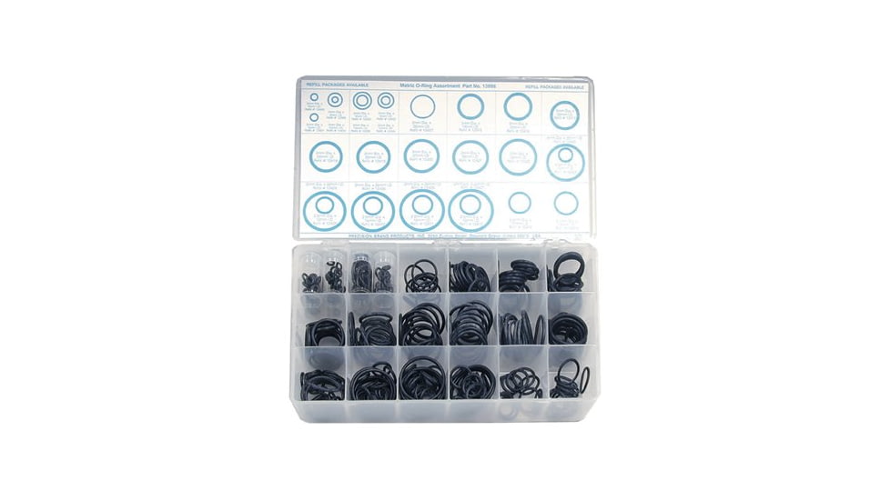 ORS Nasco 350-pc. Metric O-ring Assortme 605-13995, Unit PK