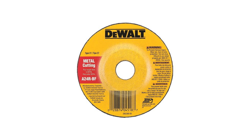 DeWALT 5in X 3/32in X 7/8in Metalnotc 115-DW8752, Unit EA