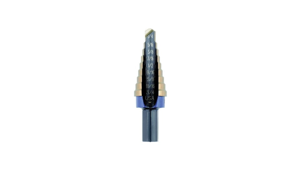 Irwin Unibit 9 Cobalt 2 Hole Sizes (7/8in A 585-10239CB, Unit EA