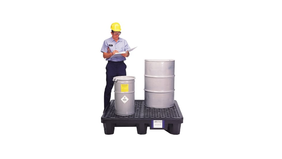 UltraTech International, Inc. 2-drum Economy Spill Pallet W 877-2505, Unit EA