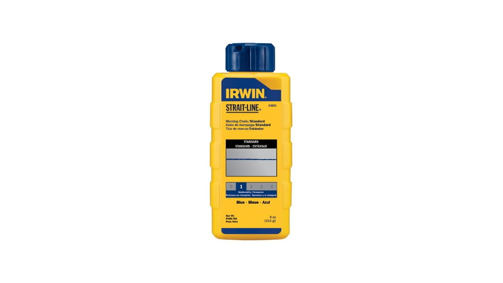 Irwin Strait-Line 8-oz. Jet Black Chalk 586-64908, Unit PK