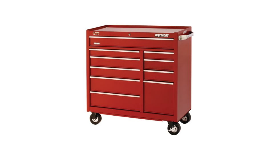 Waterloo 41 10-drawer Bb Cart Black 797-TR4110BK, Unit EA