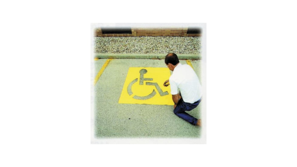 C.H. Hanson 43in High Handicapped Symbol P 337-12438, Unit EA
