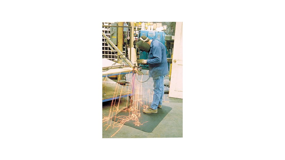 Crown Mats and Mating #580 Spark-safe 1/2 Black 3ftx 284-CDL035TX, Unit EA