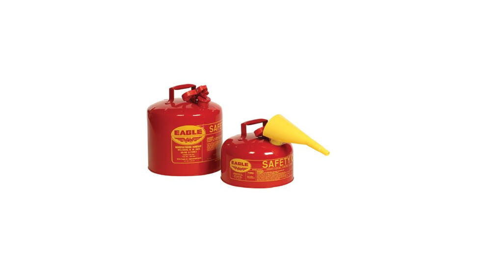 Eagle Manufacturing 5 Gallon Safety Can 258-UI-50-FSB, Unit EA