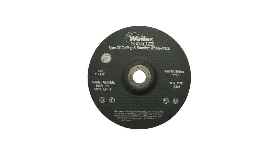 ORS Nasco 4.5x1/8in Type 27 Cut/grin 804-56429, Unit PK