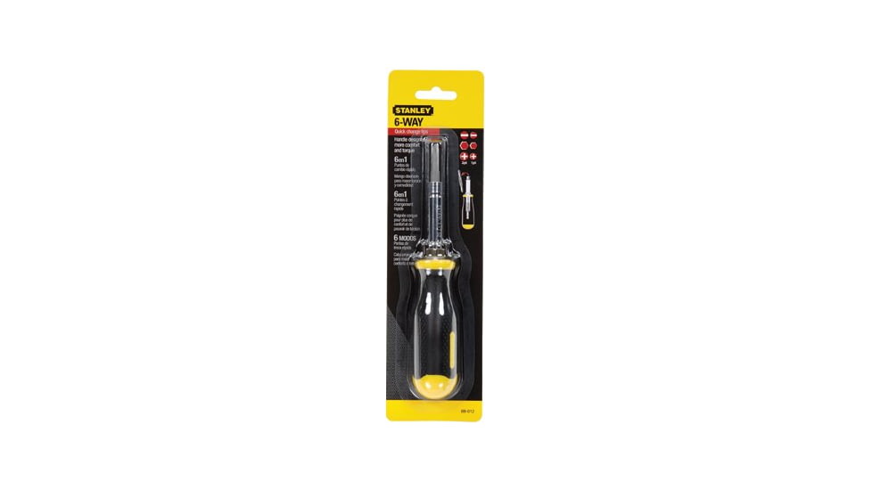 ORS Nasco 6 Way Compact Grip Screwdriver 680-68-012, Unit EA