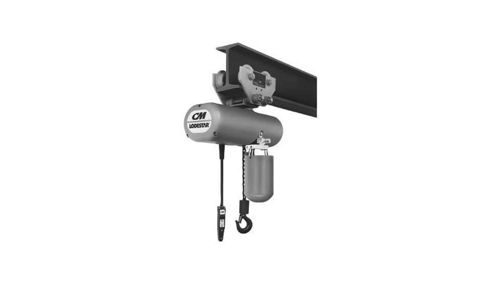 CM Columbus McKinnon 635 1/8-1ton Low Headroom Trol 175-3575, Unit EA