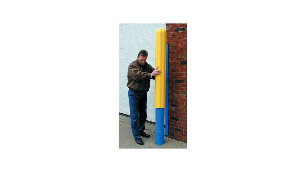 Eagle Manufacturing 4in Bumper Post Sleeve-yellow 258-1732, Unit EA