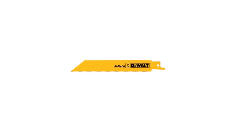 DeWALT 6in 18tpi Straight Back Bi-met 115-DW4811B25, Unit PK