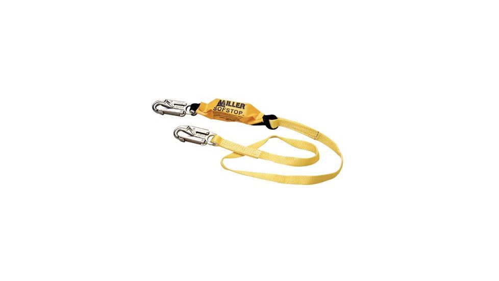Sperian 6ft Web Lanyard W/shock-absorb 5011144520, Unit EA