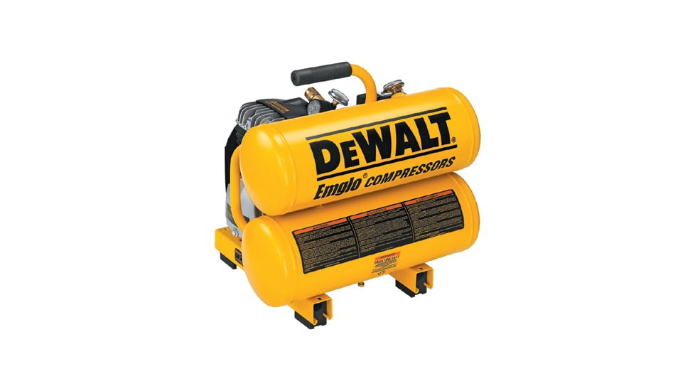DeWALT Air Compressor 2 Hp 4 Gal Hand 115-D55151, Unit EA