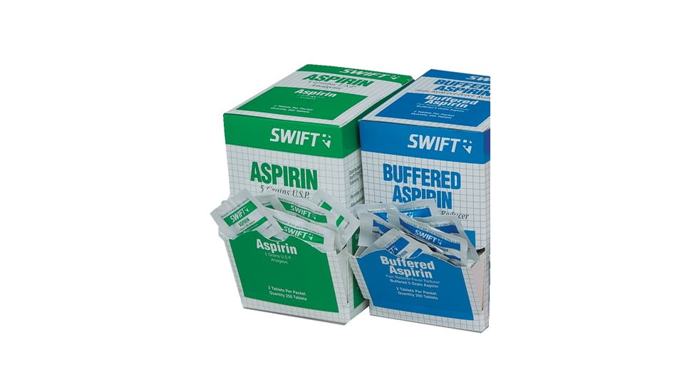 Swift First Aid Aspirin 325 Mg Inthin Box Fi 714-161597F, Unit PK