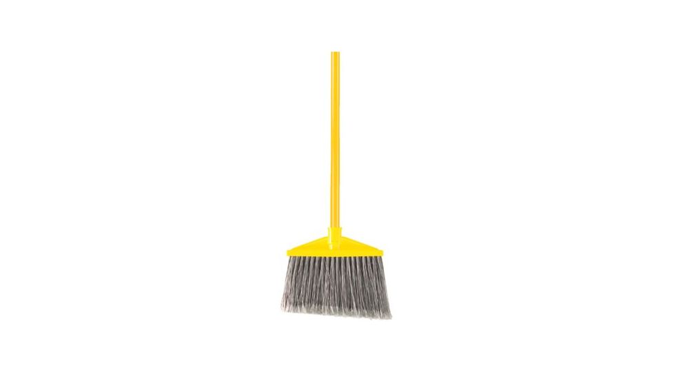 Rubbermaid Brute Flagged Broom Polyfill G 640-6385-GRAY, Unit EA