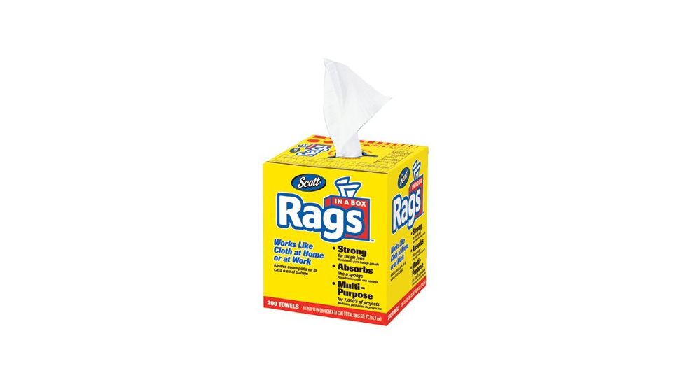 Kimberly Clark (bx200) Scott Rags Ina Box 412-75260, Unit CS