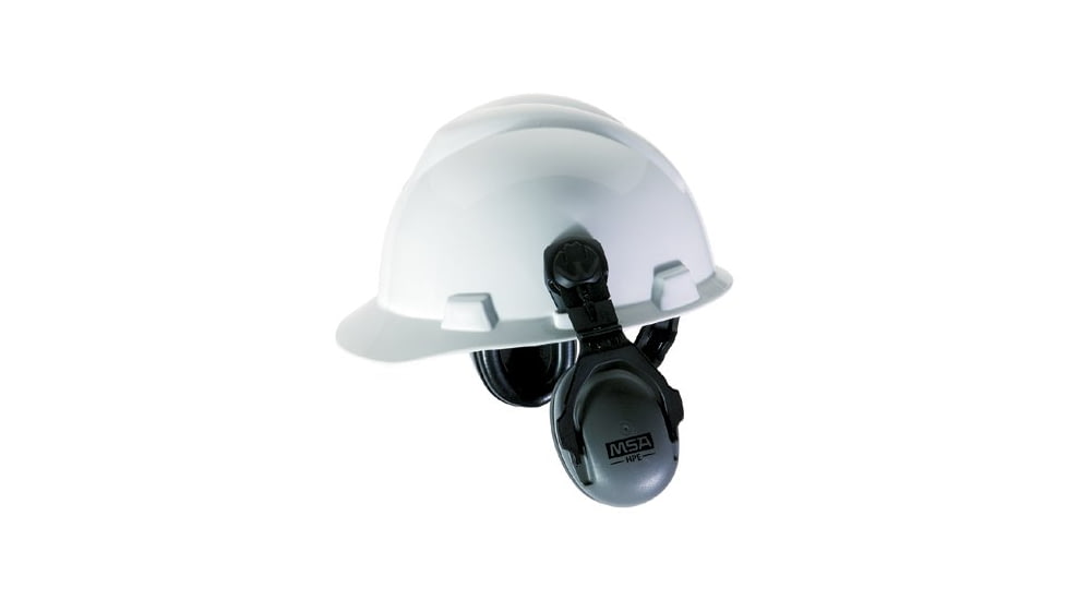 MSA Cap Mount Ear Muffs Forslotted 454-10061272, Unit PK