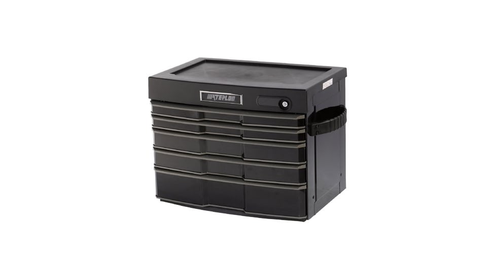 Waterloo Chest 26in 5 Dwr Black Pearl 797-PXT5165BK, Unit EA