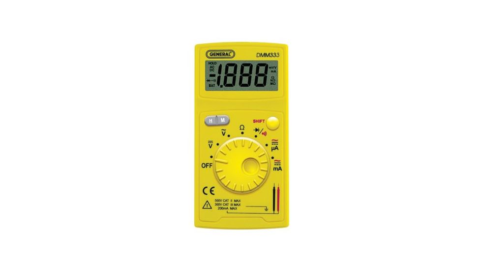 ORS Nasco Digital Pocket Multimeter - Au 318-DMM333, Unit EA