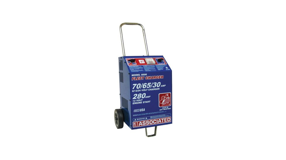 Associated Equipment Fast Charger 75/65/30 Amps Whe 075-6006, Unit EA