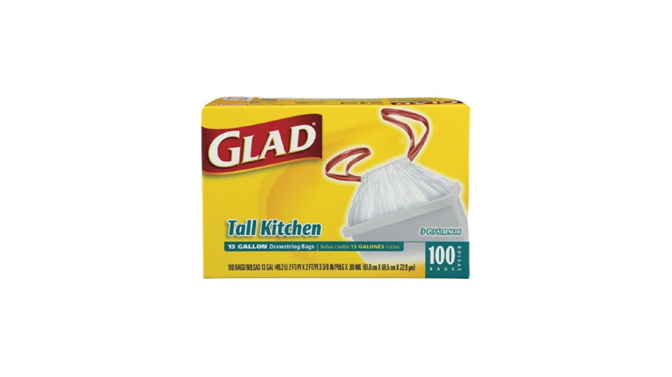 Clorox Glad Drawstring Tall Kitchen 1 158-78266, Unit CS