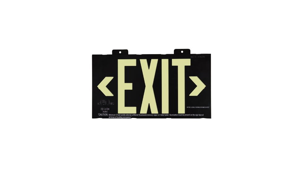 Jessup Glo Brite Eco Framed Exit Sign 397-7022-B, Unit EA
