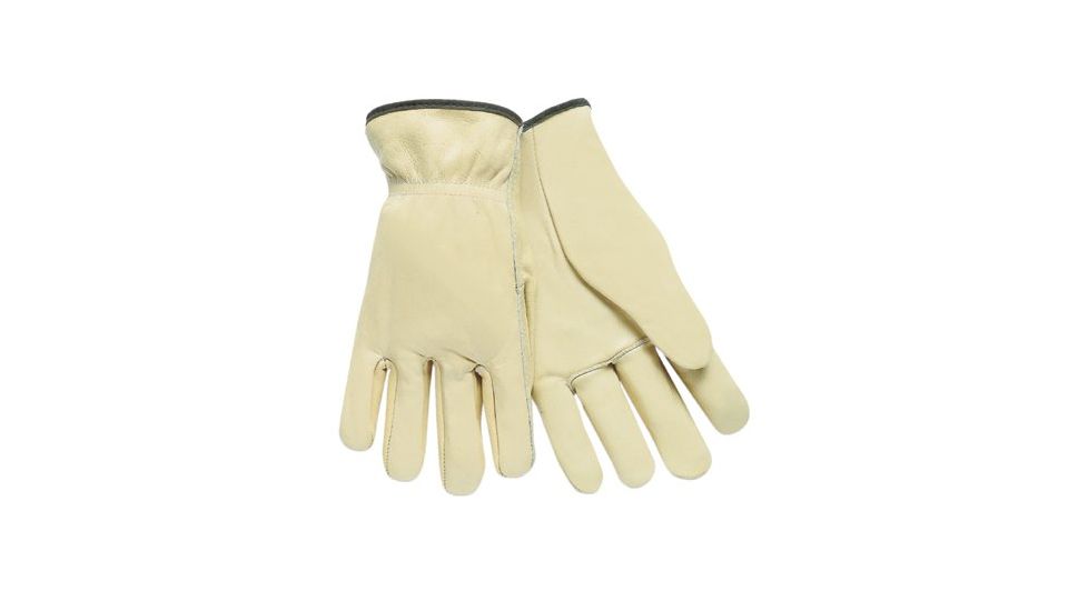 Memphis Glove Small Straight Thumb Grain Lea 127-3400S, Unit PK