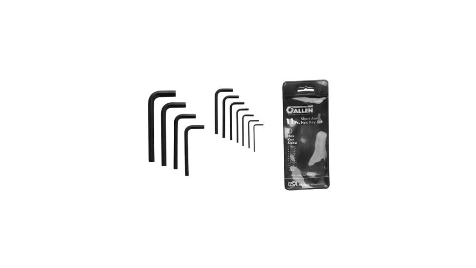 Allen 15m Set Of Metric Hex Wrenches 023-56036, Unit PK