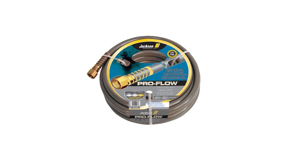 Jackson Professional Tools Hose Gray Proflow 5/8inx50ft 027-4003600, Unit EA