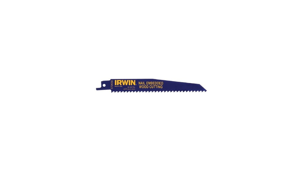 Irwin 6in Reciprocating Saw Bl 585-372656B, Unit PK