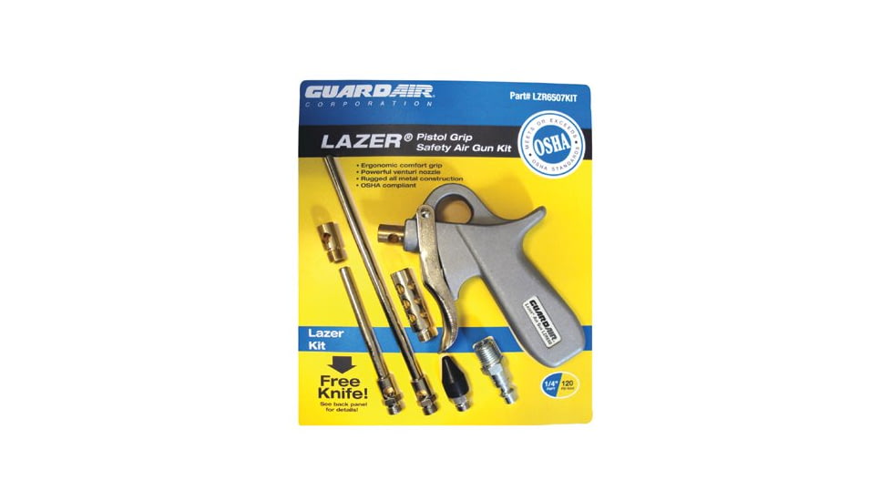 Guardair Lazer Pistel Grip Safetyair Gu 335-LZR6507KIT, Unit PK
