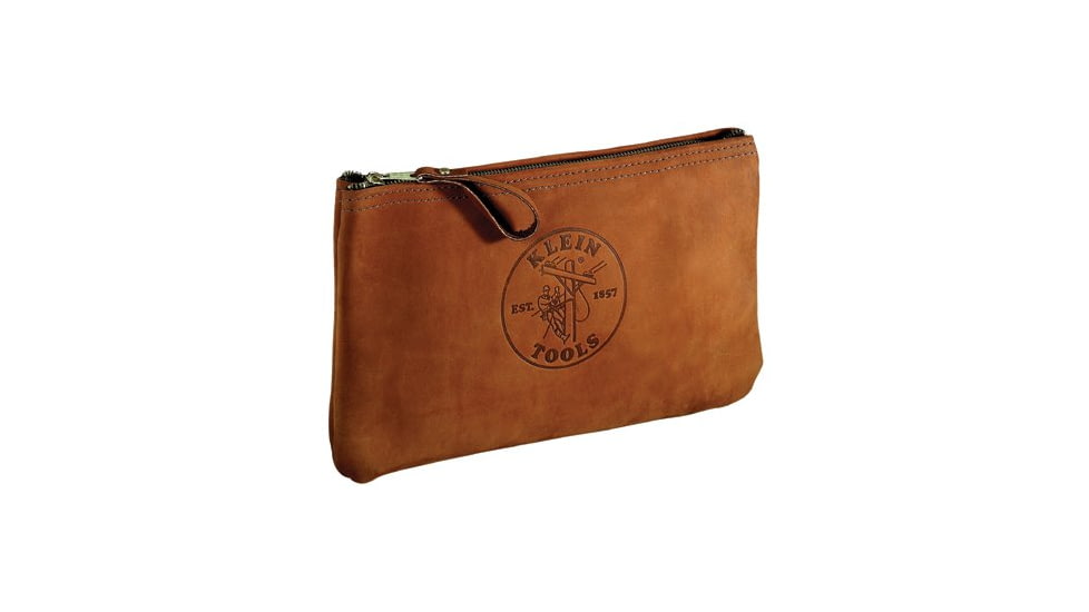 Klein Tools Leather Accessory Bag 409-5139L, Unit EA