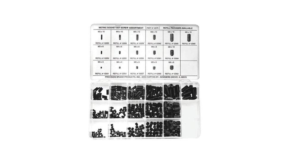 ORS Nasco Metric Set Screw Kit 605-12975, Unit PK