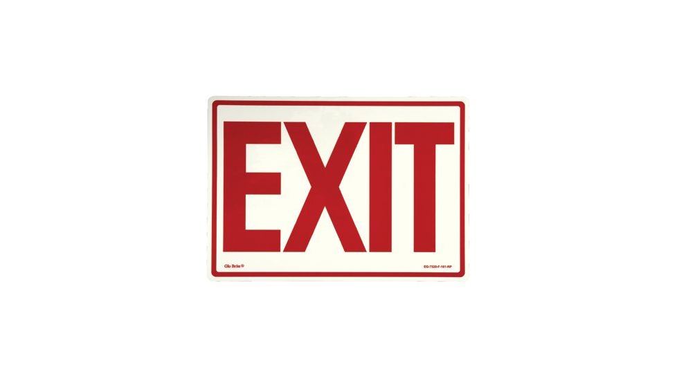 Jessup Peel And Stick Eg Sign Glow Ba 5011131548, Unit EA