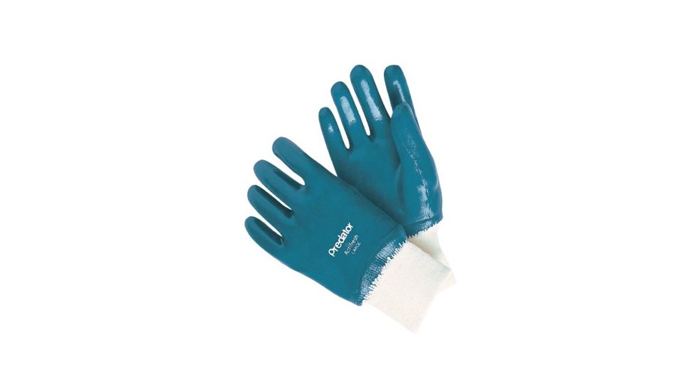 Memphis Glove Predator Nitrile Coatedw/jerse 127-9751, Unit PK