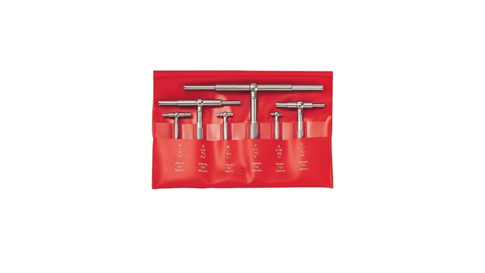 L.S. Starrett S579hz Set: A B C D 681-52617, Unit PK